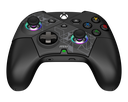 Vue de face manette gaming sans fil MSI Force Pro Wireless noire avec sticks analogiques RGB et boutons ABXY FlowUP