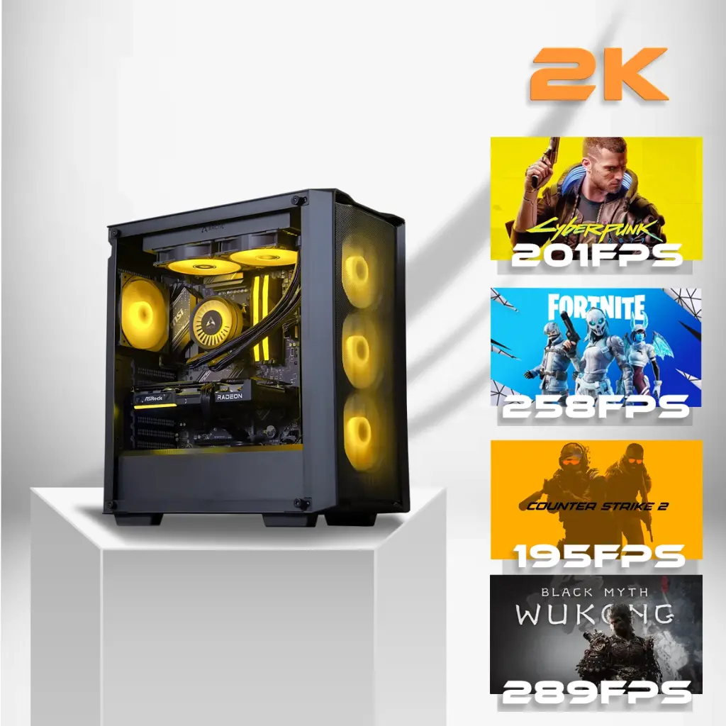 PC Rift Radeon™ RX 9060 XT 8GB