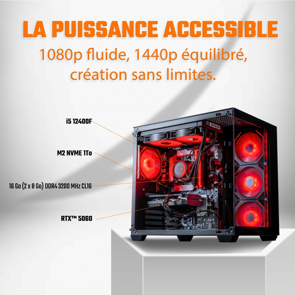 PC Banger GEFORCE RTX™ 5060