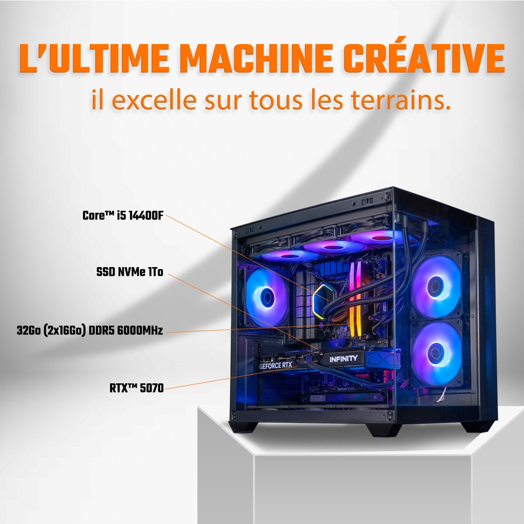 PC Aqua GEFORCE RTX™ 5070 