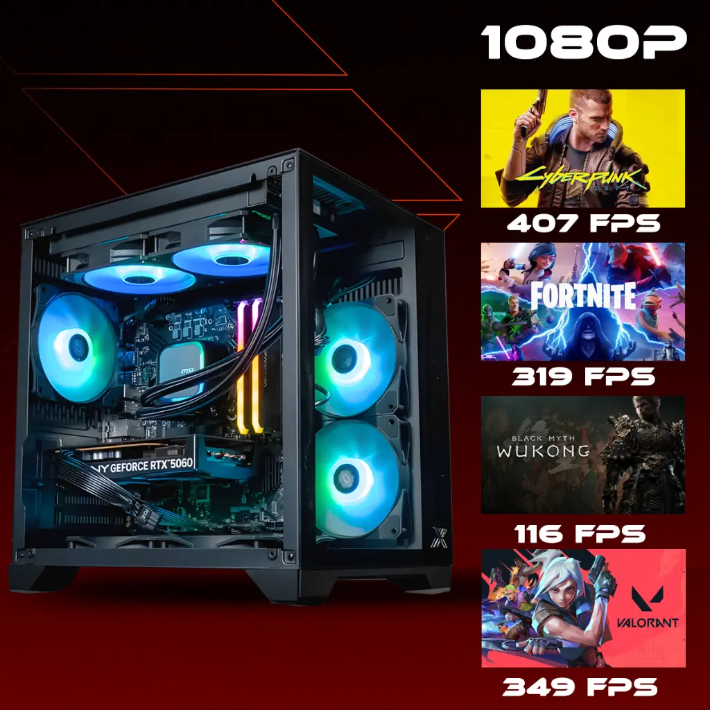 PC Banger GEFORCE RTX™ 5060