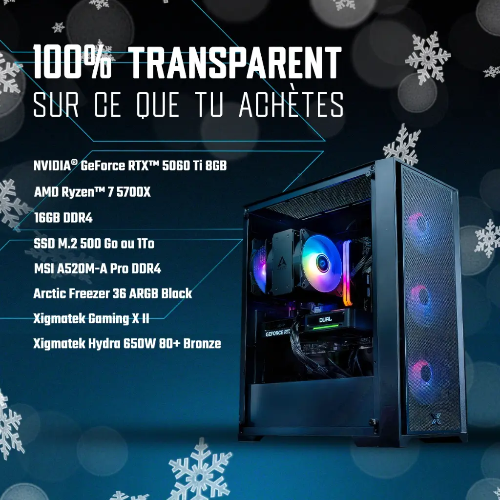 PC Savannah GeForce RTX™ 5060 Ti 8GB 