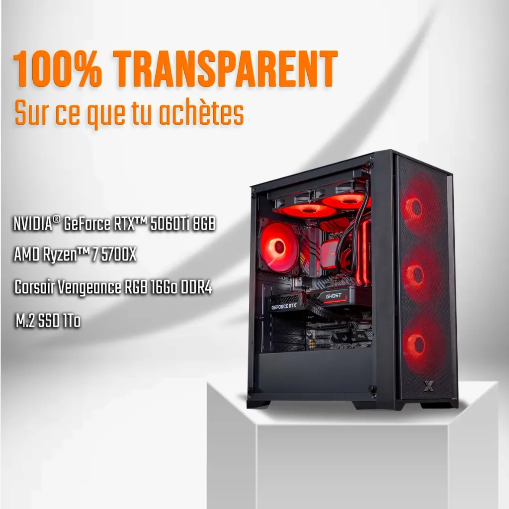 PC Savannah GeForce RTX™ 5060 Ti 8GB 