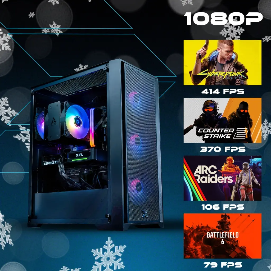 PC Savannah GeForce RTX™ 5060 Ti 8GB 