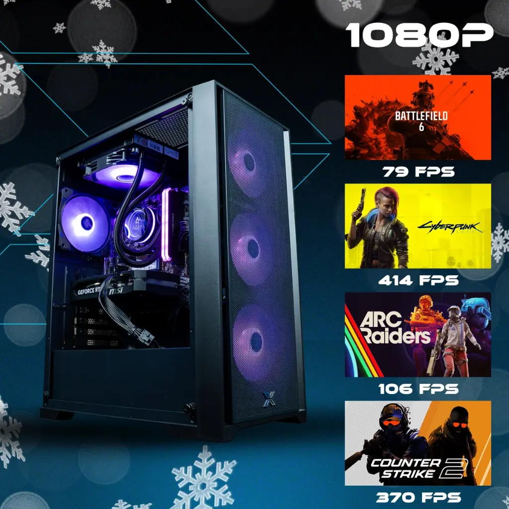 PC Savannah GeForce RTX™ 5060 Ti 8GB 