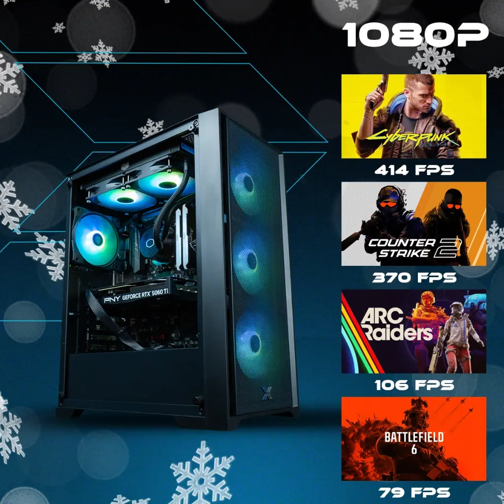 PC Savannah GeForce RTX™ 5060 Ti 8GB 