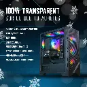 Fiche technique détaillée du PC gamer Typhoon FlowUP : NVIDIA RTX 5050 8GB, AMD Ryzen 5 5500, 16Go RAM et SSD 500Go