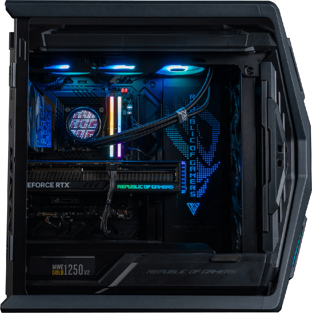 PC Hyperion RTX 4090 powered by ASUS ROG Strix