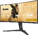 Écran PC gamer incurvé IIyama G-Master GCB3486WQSCP-B1 Gold Phoenix 34 pouces WQHD 240Hz pour setup FlowUP