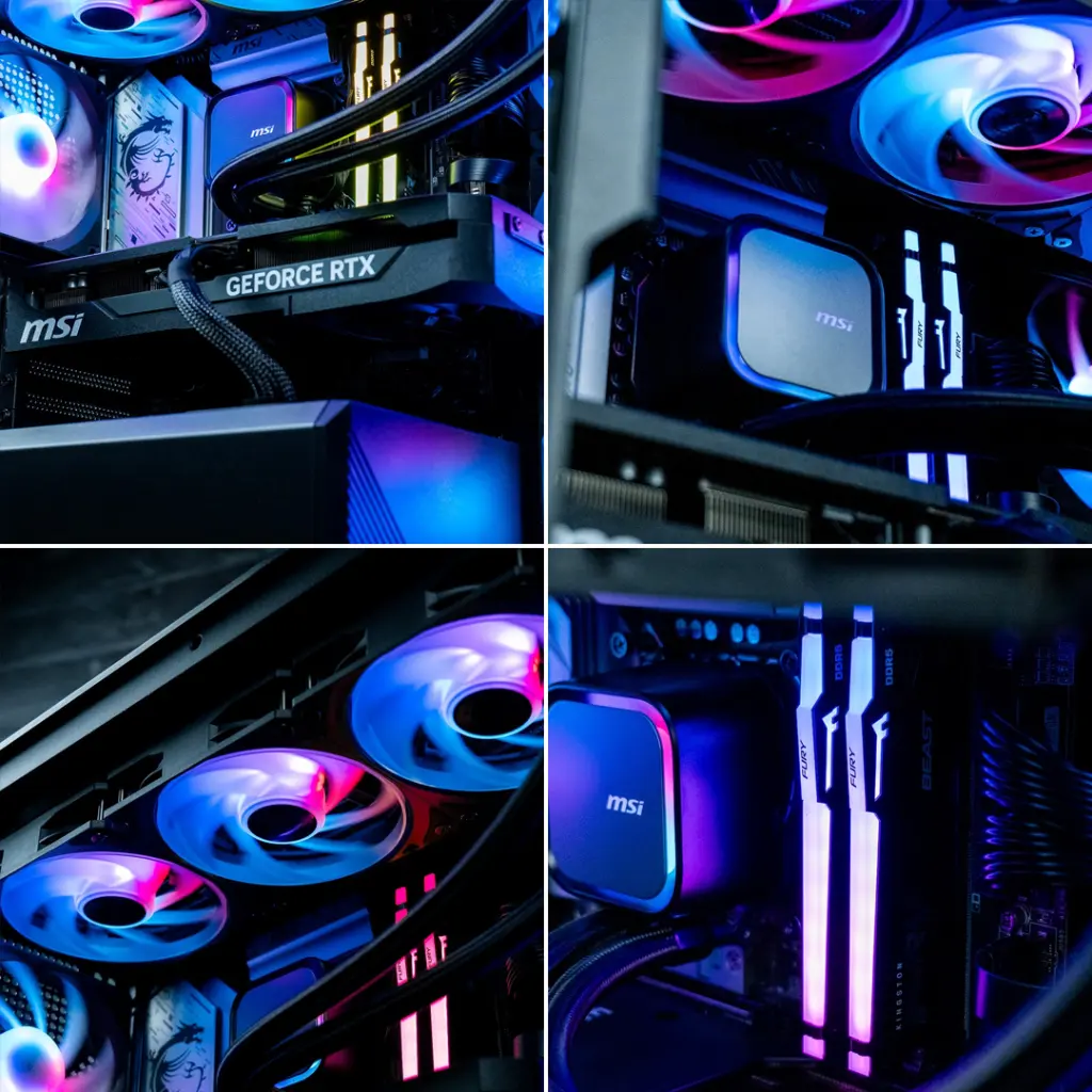 PC Rubis GeForce RTX™ 5060 Ti 16GB Powered by MSI