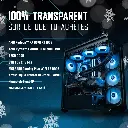 PC Gamer FlowUP avec carte graphique AMD Radeon RX 9070 XT et processeur Ryzen 7 9800X3D dans un boîtier Xigmatek Blast 4F