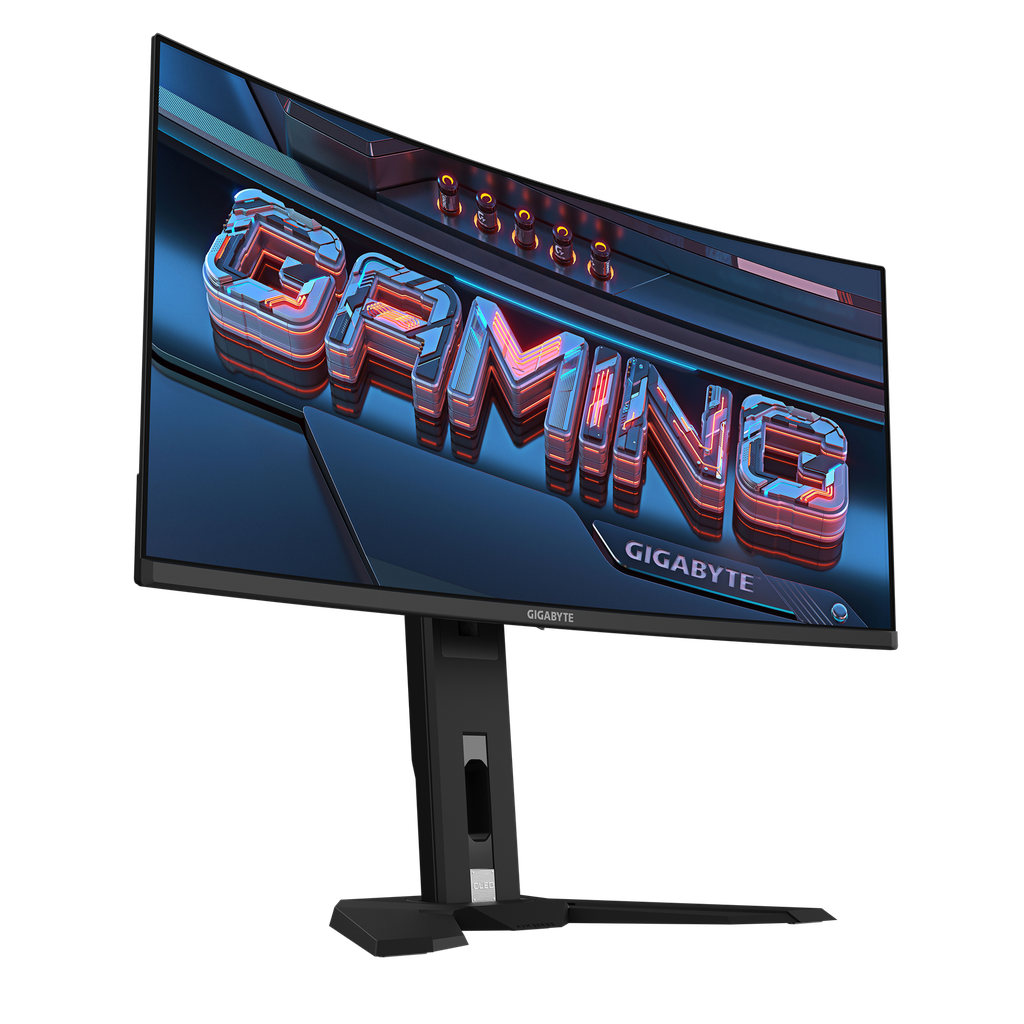 Écran PC gamer Gigabyte MO34WQC 34 pouces OLED WQHD 3440x1440 175Hz 0 03 ms design gaming incurvé