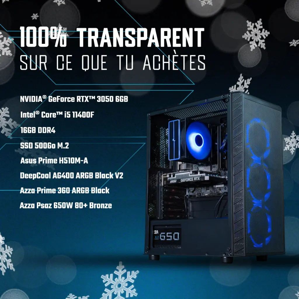 PC Bengal GEFORCE RTX™ 3050