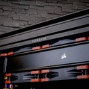 Radiateur Corsair watercooling custom PC TITAN X double RTX 5090 refroidissement liquide haut de gamme