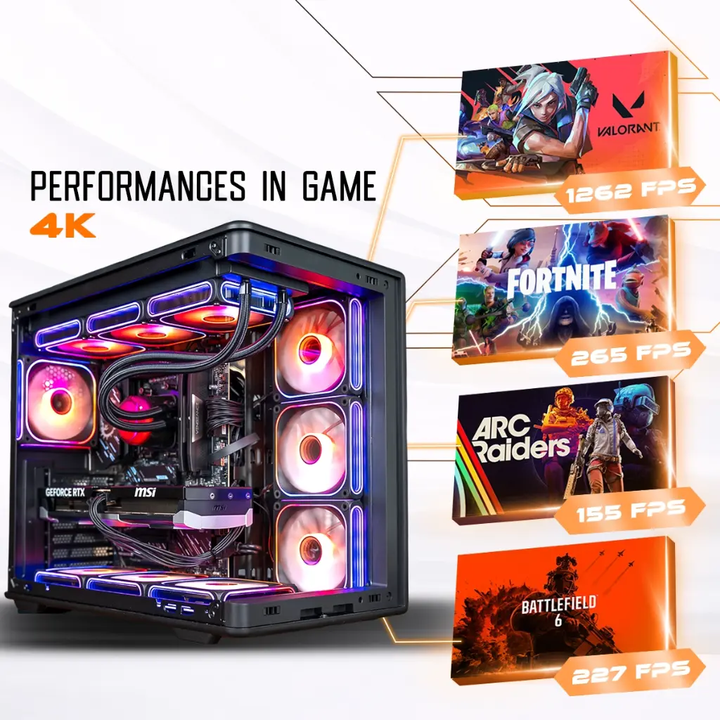 PC Ascent X3D GEFORCE RTX™ 5080
