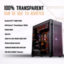 PC TITAN X double RTX 5090 Threadripper 7960X 192GB DDR5 watercooling custom station IA ultra transparente configuration complète