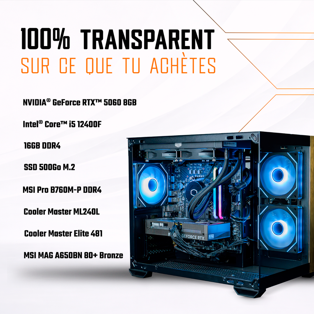 PC Ironwood GEFORCE RTX™ 5060