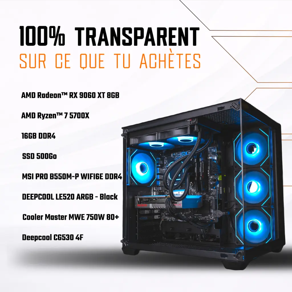 PC Spike GeForce RTX™ 5060 Ti 8GB
