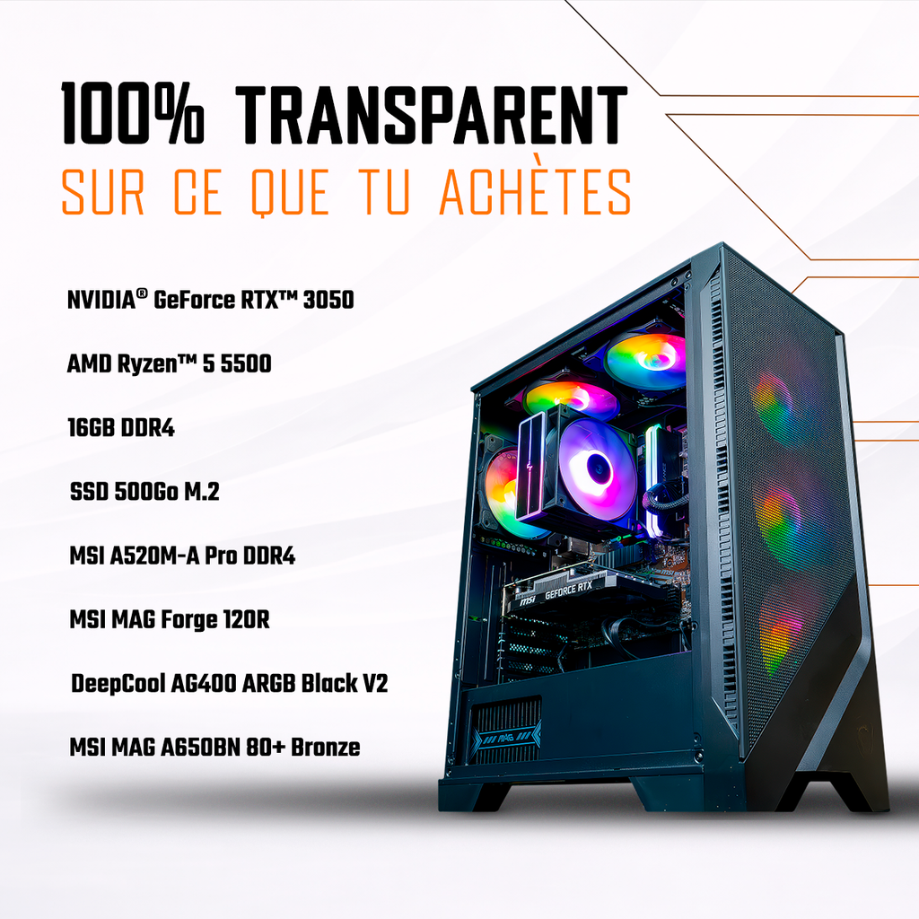 PC Zenith GeForce RTX™ 3050