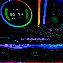 Visuel promotionnel du PC gamer Kraken : carte graphique RTX 5090 Gamerock avec design RGB signature, associée au NZXT Kraken Elite 360 RGB pour un équilibre parfait entre puissance extrême, refroidissement efficace et esthétique premium