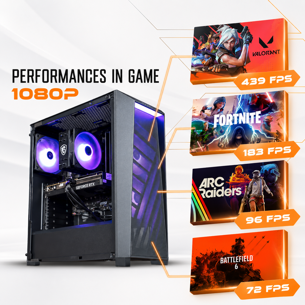PC Savannah GeForce RTX™ 5060 Ti 8GB 