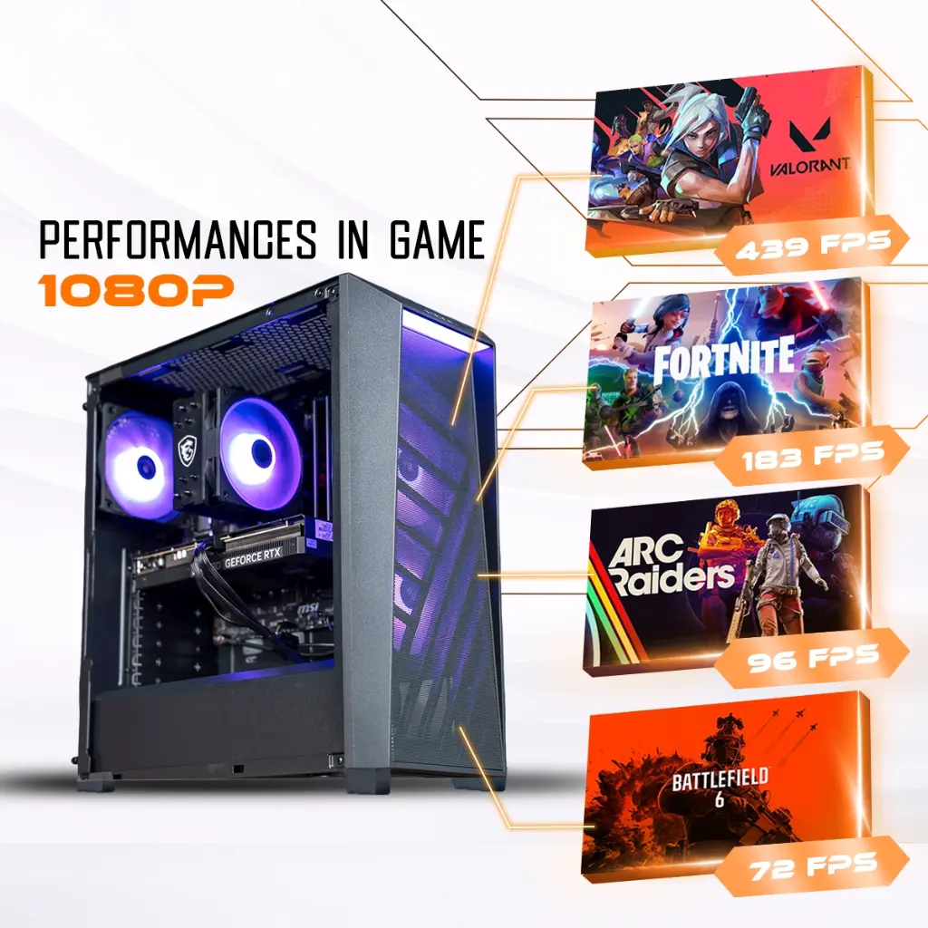 PC Savannah GeForce RTX™ 5060 Ti 8GB 