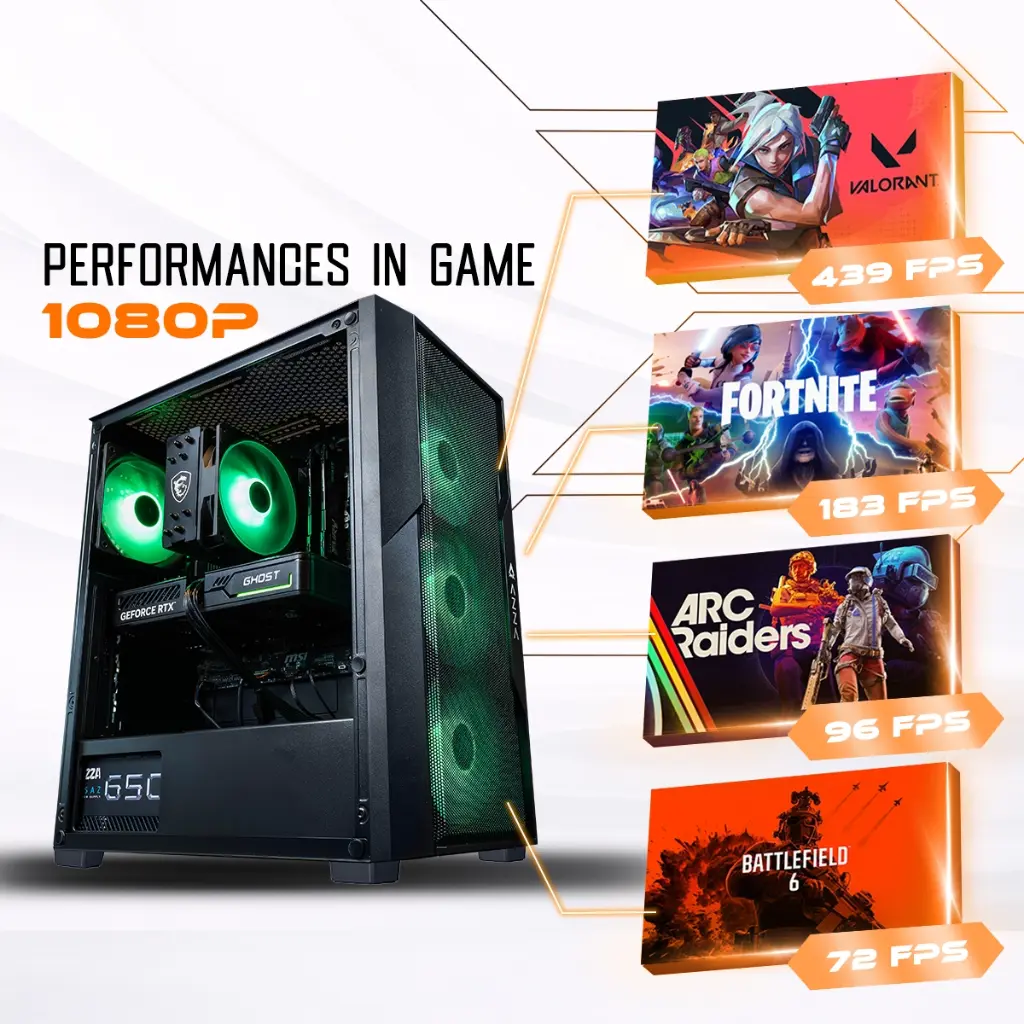 PC Savannah GeForce RTX™ 5060 Ti 8GB 