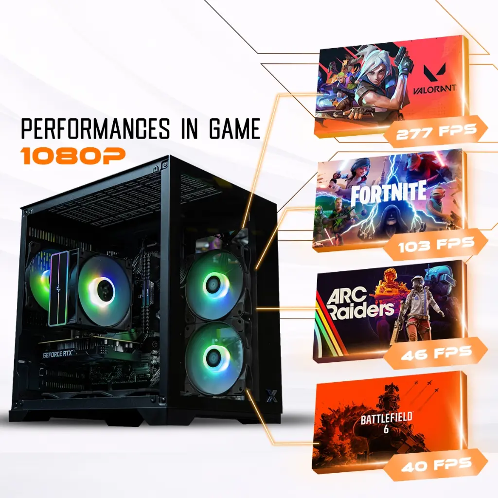 PC NOVA GEFORCE RTX™ 3050