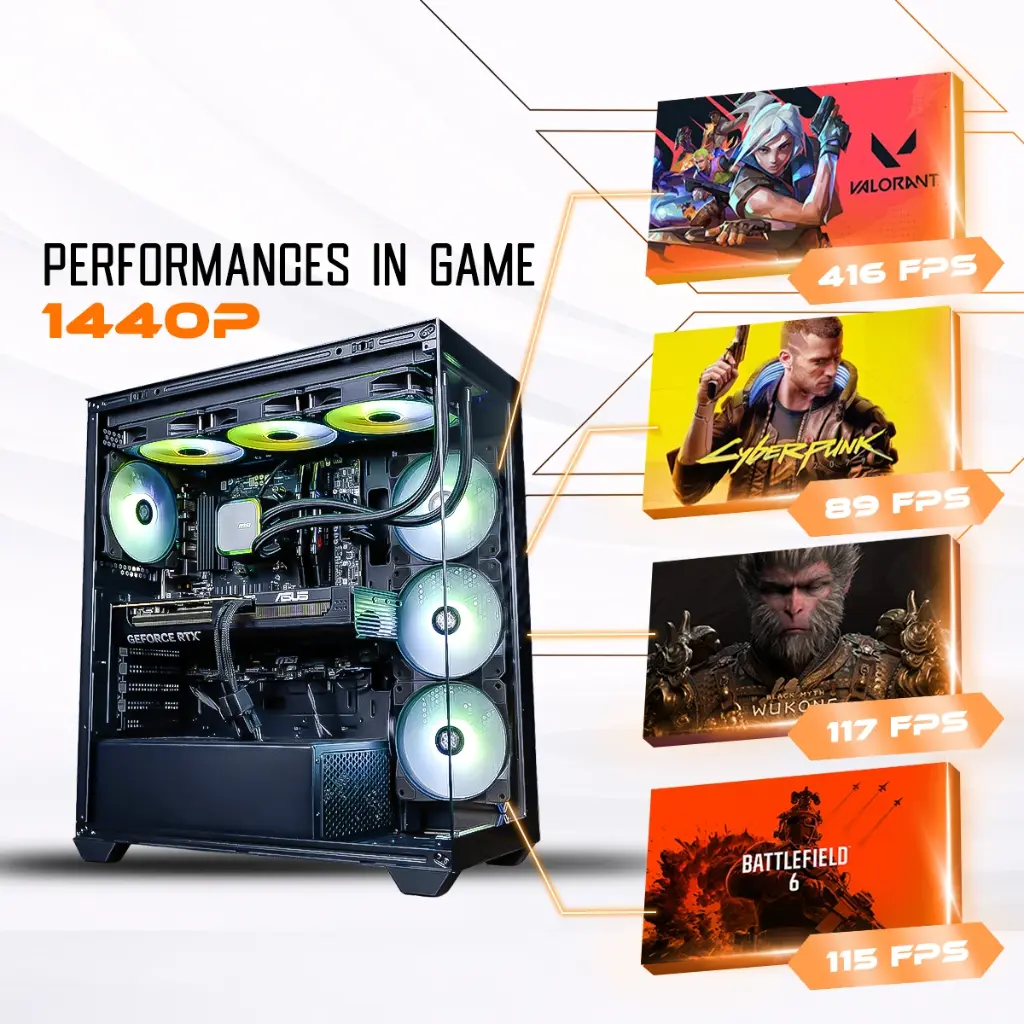 PC RAMPAGE GEFORCE RTX™ 5070