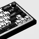Clavier Magnétique 65% - Celshading Blanc