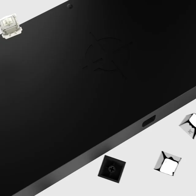 Clavier Magnétique 65% - Celshading Blanc