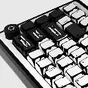 Clavier Magnétique 65% - Celshading Blanc