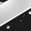 Clavier Magnétique 65% - Celshading Noir