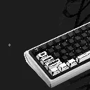 Clavier Magnétique 65% - Celshading Noir