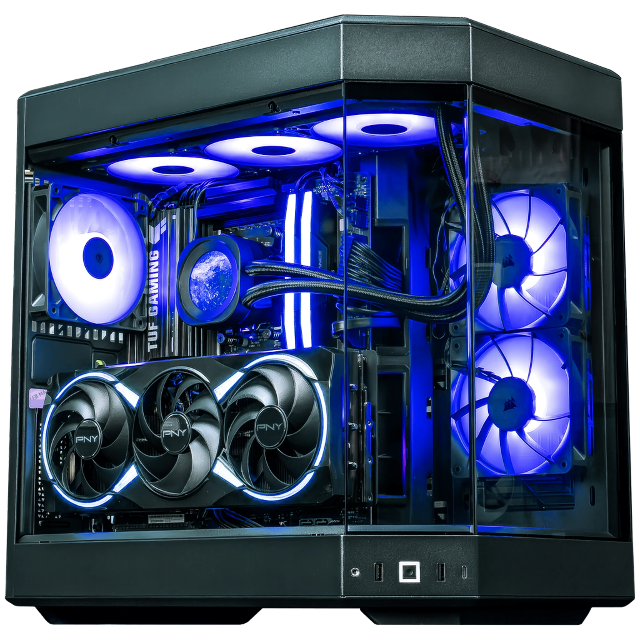 PC Orion GEFORCE RTX™ 5080 (AMD Ryzen™ 7 7800X3D, Hyte Y60 Black, SAMSUNG 990 Pro - 1To)