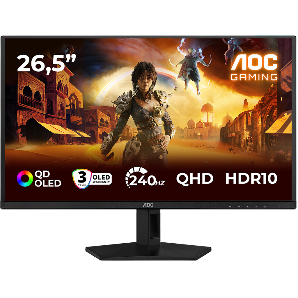 AOC, AOC Gaming, 26.5, QD-OLED, 2560x1440, 240Hz