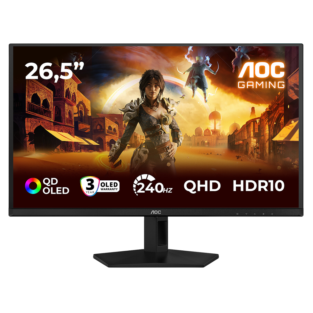 AOC, AOC Gaming, 26.5, QD-OLED, 2560x1440, 240Hz