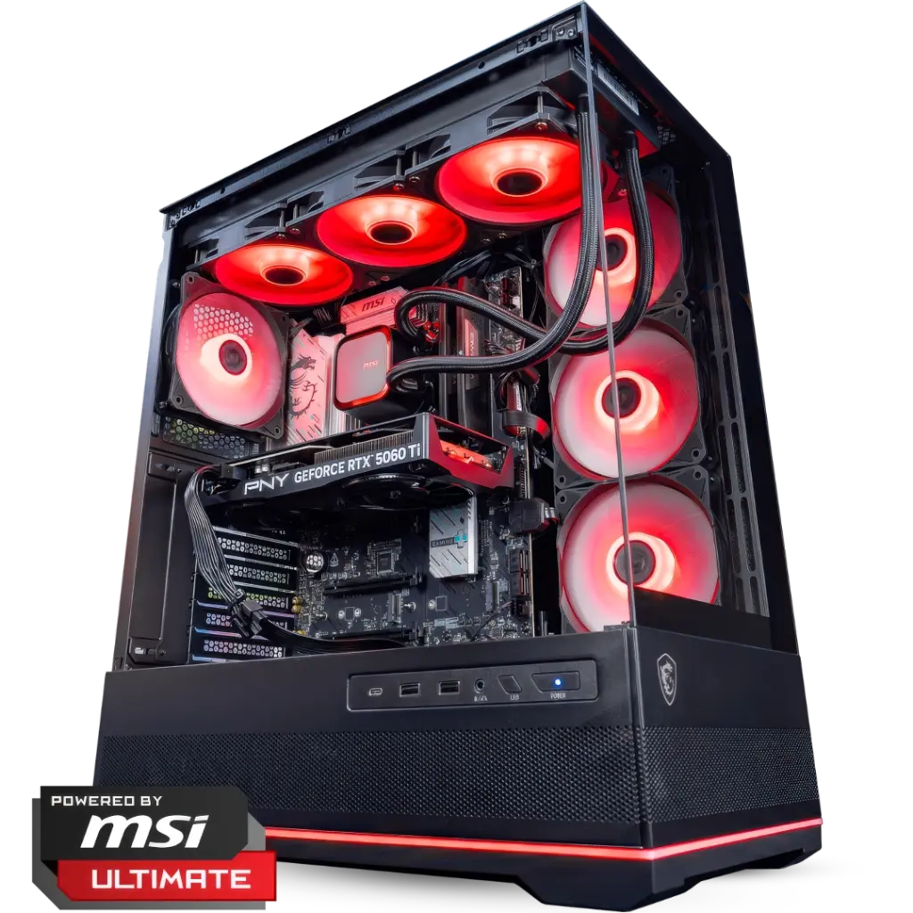 PC Rubis GeForce RTX™ 5060 Ti 16GB Powered by MSI