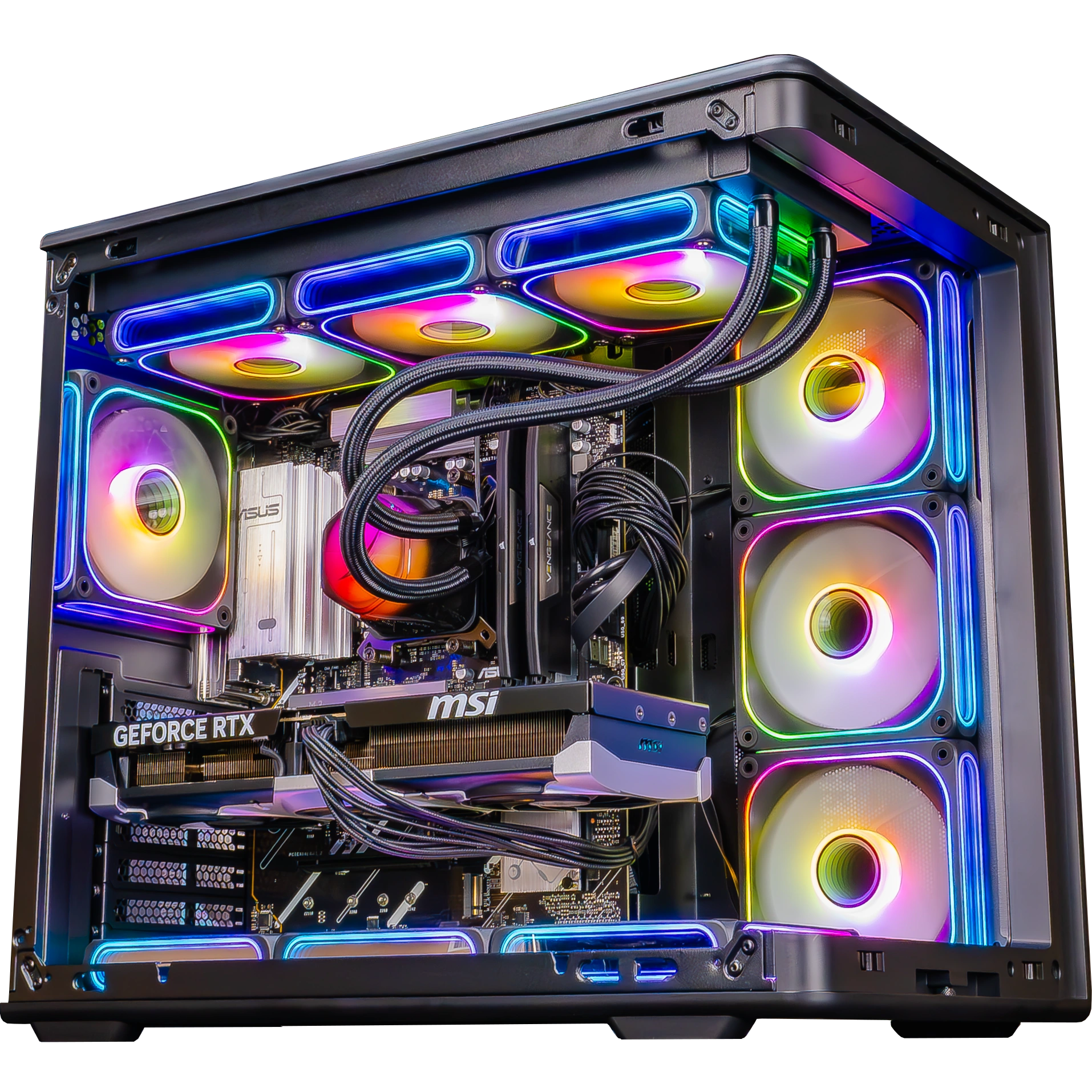 PC Solana GEFORCE RTX™ 5080 (Cooler Master Elite 600, AMD Ryzen™ 5 9600X, SSD 2To M.2, 16GB DDR5)