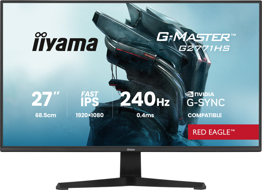 IIyama 27" / 240Hz / FHD / Fast IPS / Flat - PC monitor