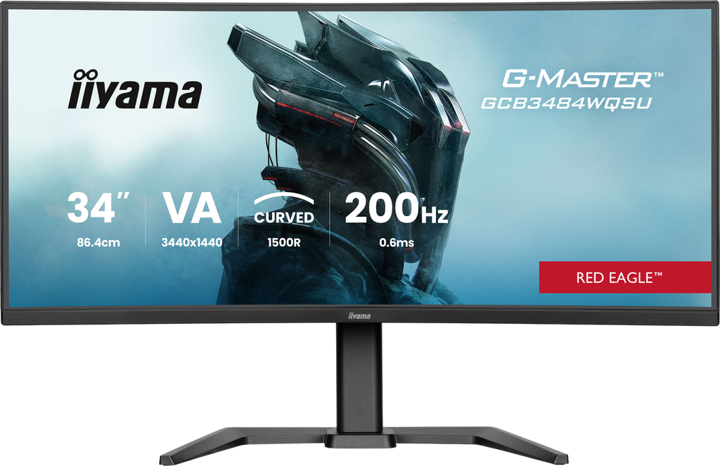 IIyama G-Master Red Eagle 34" / 200Hz / UWQHD / VA / Incurvé - Écran PC