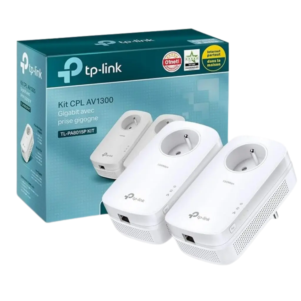 TP-Link TL-PA8015P KIT - Kit CPL AV1300 Gigabit with plug