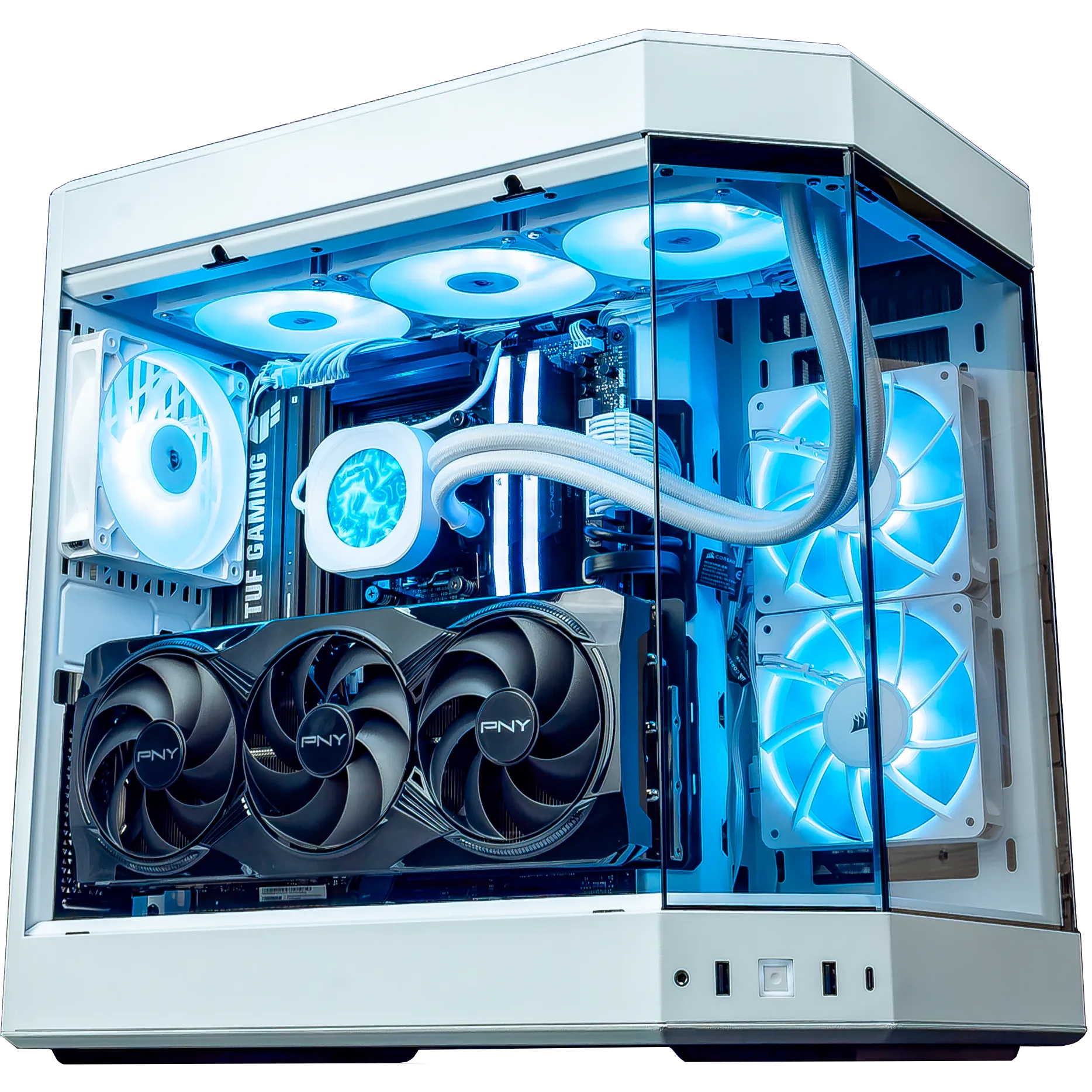 PC Orion GEFORCE RTX™ 5080 (AMD Ryzen™ 7 9800X3D, Hyte Y60 White)