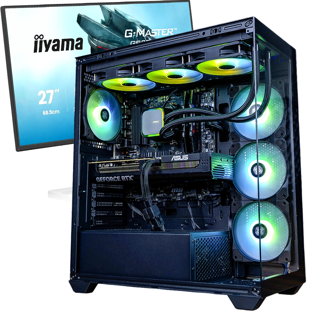 Player PACK: PC RAMPAGE + Écran IIYAMA G-Master RED Eagle 27" 200Hz WQHD