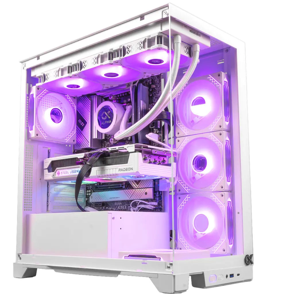 PC Sakura Radeon™ RX 9070 16GB OC - Wit