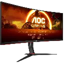 AOC 34" / 180 Hz / WQHD / VA / Gebogen - pc-scherm