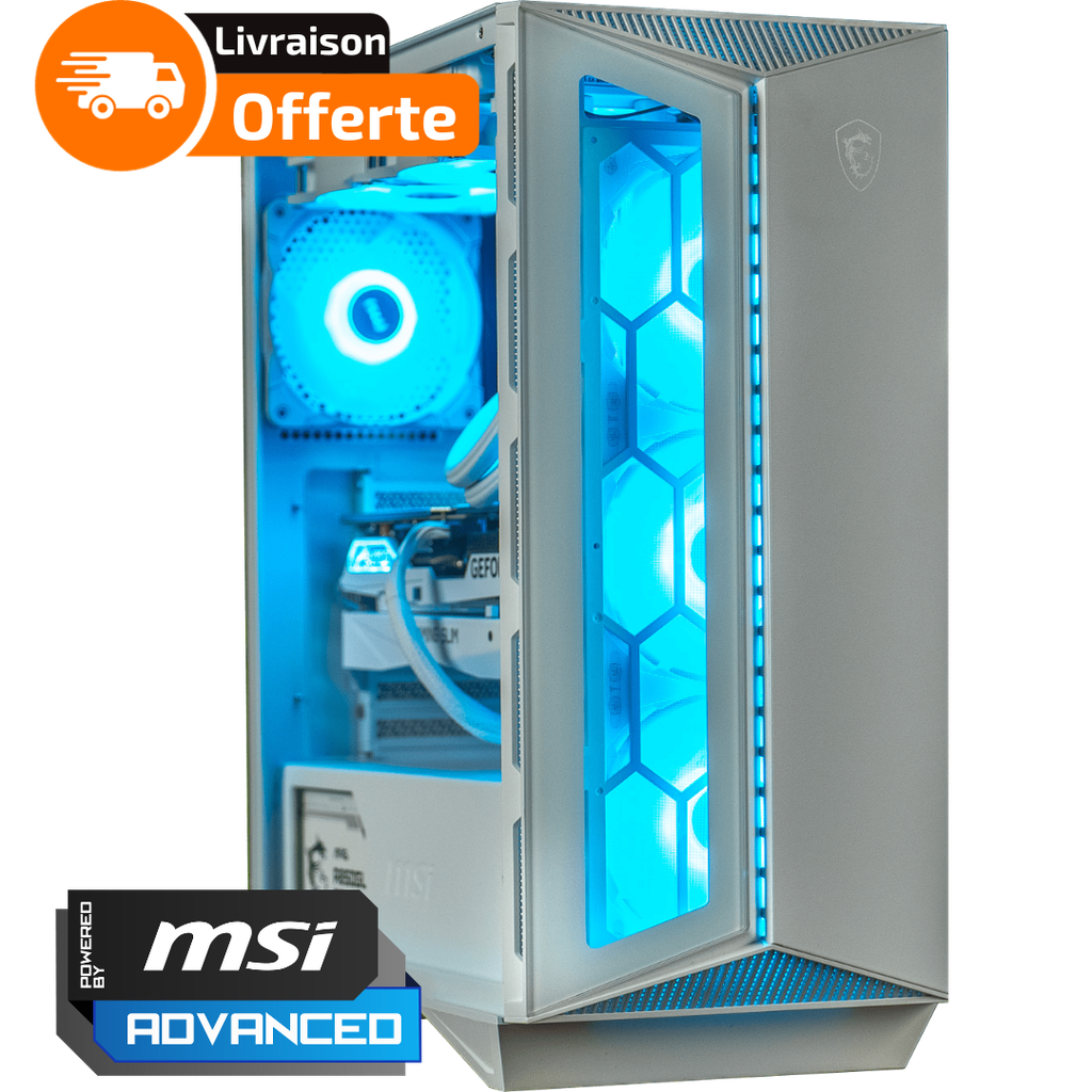 PC SIBERIA RTX 4070 Ti WHITE