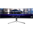 AOC Porsche 49" / 240Hz / DQHD / QD-OLED / Ingebogen - Pc-scherm