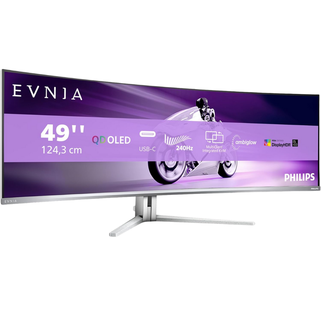 PHILIPS EVNIA 49" / 240Hz / DQHD / QD-Oled / Incurvé - Écran PC
