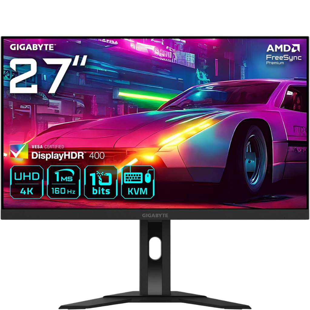 GIGABYTE 27" / 160Hz / UHD / SS IPS / Plat - pc-scherm